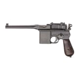 A "Broomhandle" Mauser C96, Mod. 1932 (Mod. 712)
