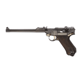 An Artillery Luger by DWM, 1917, with shoulder stock and holster