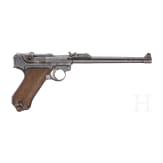 An Artillery Luger by DWM, 1917, with holster