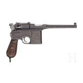 A "Broomhandle" Mauser C96/16, Reichswehr double-date