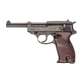 A Mauser P 38, coded "byf - 43"