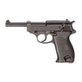 A Mauser P38, coded "svw - 45"