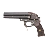 An early-pattern double-barrel flare gun, Mod. L, Luftwaffe