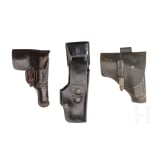 Three holsters for pistols - Walther & Beretta