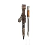 A bayonet 84/98 new pattern from 1915, with Bavarian sword knot