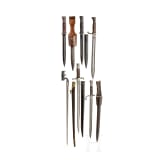 Mixed lot of six bayonets (European)