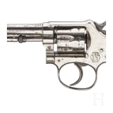 Smith & Wesson Lady Smith Hand Ejector 2nd Model, vernickelt