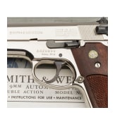 Smith & Wesson Mod. 39-2, "1st Generation DA mm", nickel-plated, new in box