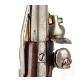 A French M 1777 cavalry pistol, 1st model