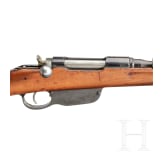 A Steyr M95 straight-pull repeating rifle