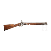 A Spanish military blunderbuss, dated 1838