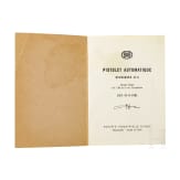Original swiss manual for the SIG 47/8 pistol (in French)