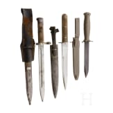 Three Austrian bayonets, 20th century