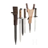 Three Scandinavian bayonets, 1st half of the 20th century