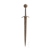 A German knightly dagger, mid-14th century