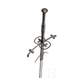 A South German two-hand sword, circa 1580