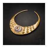 Beeindruckendes Goldhalsband, wohl elamitisch, 2. Jtsd. v. Chr.