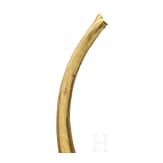Beeindruckendes Goldhalsband, wohl elamitisch, 2. Jtsd. v. Chr.
