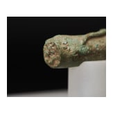 Bronzearmfragment und Keule auf Sockel, römisch, 1. - 2. Jhdt.