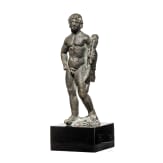Bronzestatuette des Herkules, römisch, 1. – 2. Jhdt.