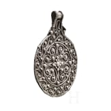 A Viking filigree silver pendant, 10th century