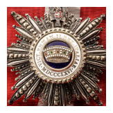 Großkreuzsatz des Ordens der Krone von Italien