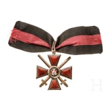 St. Wladimir-Orden - Kreuz 4. Klasse mit Schwertern, Russland, um 1910