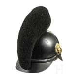 A dragoon helmet M 1868 for enlisted men of the infantry