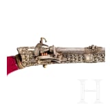 A silver-mounted Bulgarian miquelet lock gun, 18th century