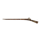 A gold-inlaid Ottoman miquelet rifle (tüfek), ca. 1800