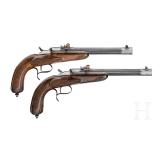 Ein Paar Duellpistolen, Zentralfeuer, um 1880