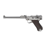 Lange Pistole 08, Mauser 1935/36, mit Brett, Tasche und Beriemung, Persien