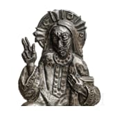 Christus Pantokrator, Silberrelief, Italien, 12. Jhdt.