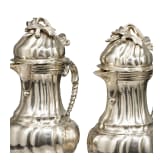 Silbernes Essig- und Ölkännchen, Augsburg, Ignatius Caspar Bertholt, 1755 - 1757