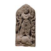 A Javanese relief of the goddess Kali, 13th/14th century