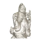 Ganesha-Figurine aus Bergkristall, Indian/Nepal, um 1900