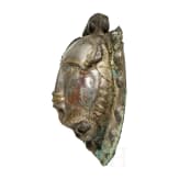A Sassanid gilded silver appliqué, 6th century