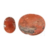 Two Roman gemstones, 2nd - 3rd century