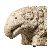 A Roman eagle's head, 2nd - 4th century