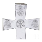 Bergkristall-Kreuz mit Kaiserbildnissen, byzantinisch