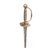 A French small-sword with chiseled and gilded decor, circa 1740