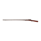 An Indian matchlock rifle, 18th century