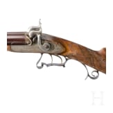 Luxus-Perkussionsdoppelflinte im Kasten, Belgien oder Frankreich, um 1840