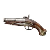 Miquelet Perkussionsreisepistole, Torento, Spanien, um 1830