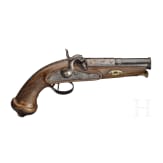 Perkussionsreisepistole, Spanien, um 1840