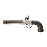 Perkussionspistole, England, um 1850