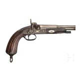 Perkussionspistole, Guisasola, Eibar, datiert 1856