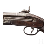 Perkussionspistole, Bascarian, Spanien, datiert 1857