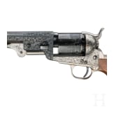 Perkussionsrevolver Colt Navy 1851, hochwertiger italienischer Nachbau, im Kasten, um 1975