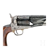 Perkussionsrevolver Colt Army 1860, hochwertiger, italienischer Nachbau, im Kasten, um 1975
